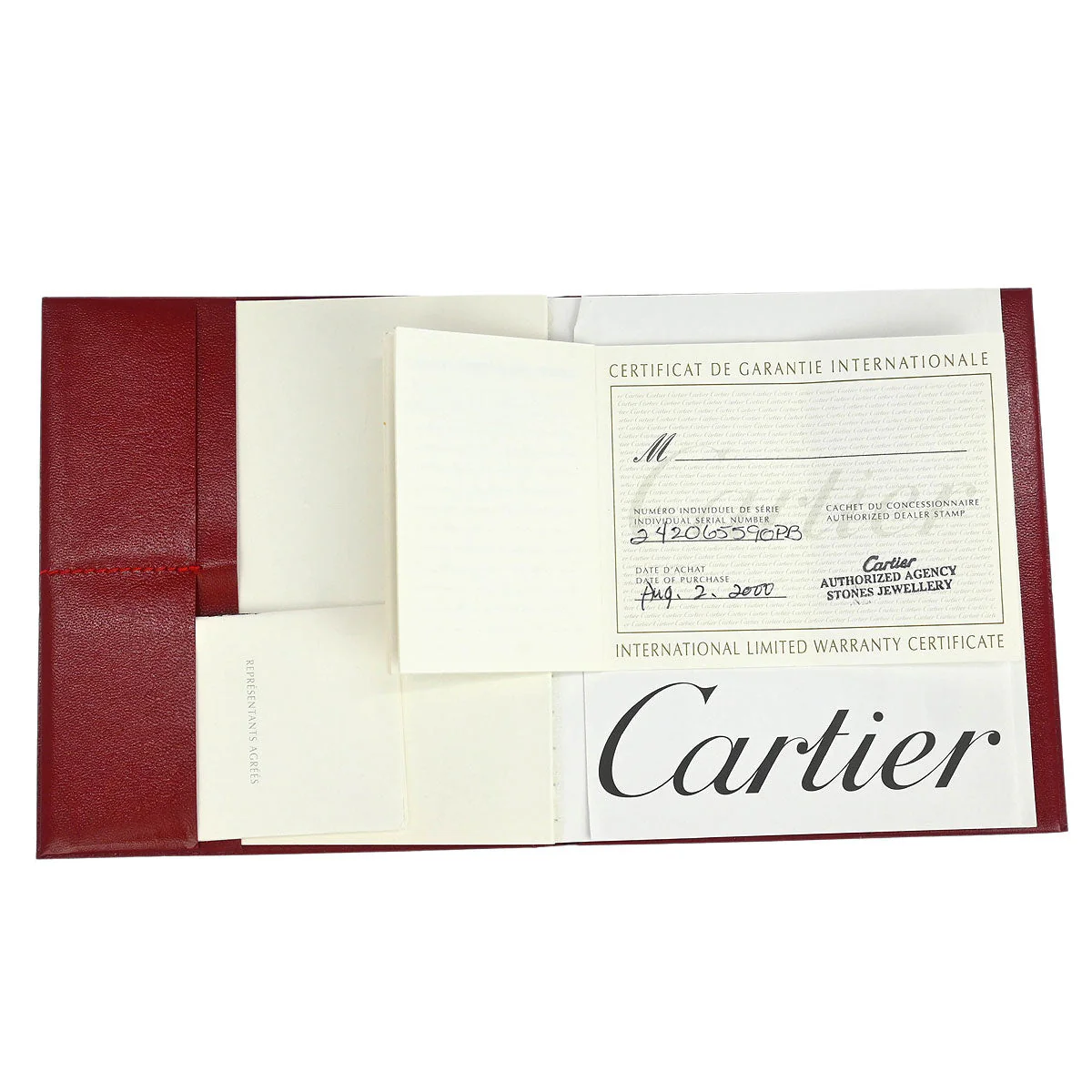 Cartier Panthere Ruban Ref.2420 Quartz Watch SS - Image 3
