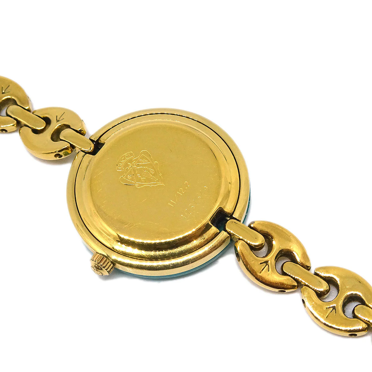 Gucci 11/12.2 Change Bezel Chameleon Quartz Watch SS - Image 7