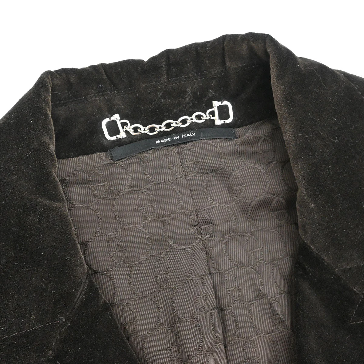 Gucci 2007 Single Breasted Jacket Brown #38 - Image 3
