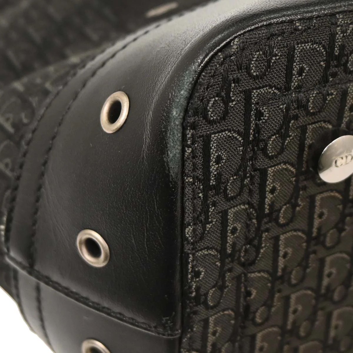 Christian Dior Black Trotter Street Chic Tote Bag - Image 6