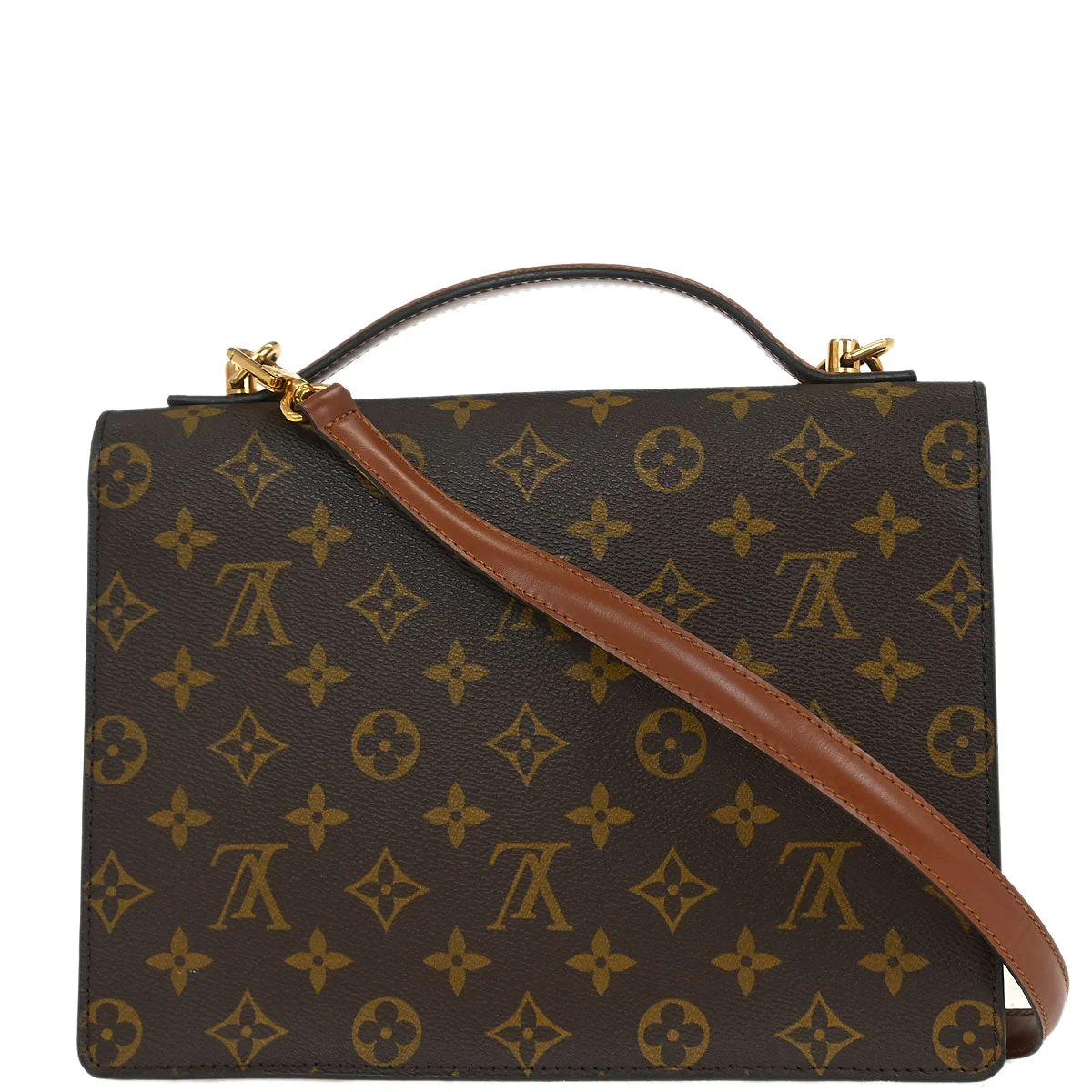 Louis Vuitton Monogram Monceau 26 2way Business Handbag M51187 - Image 2