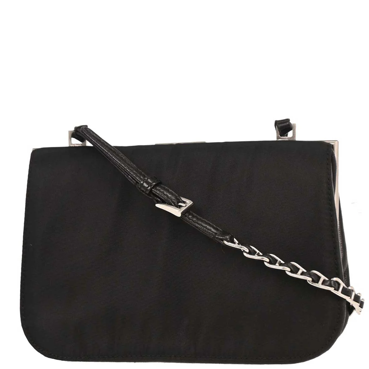 Prada Black Nylon Shoulder Bag - Image 2