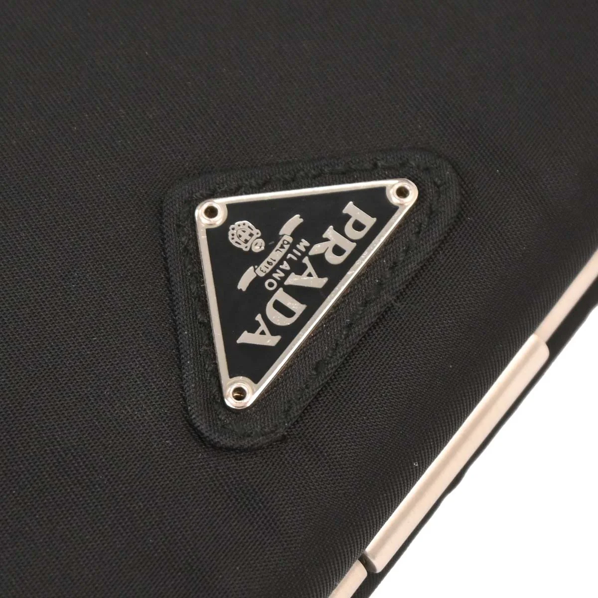 Prada Black Nylon Shoulder Bag - Image 6