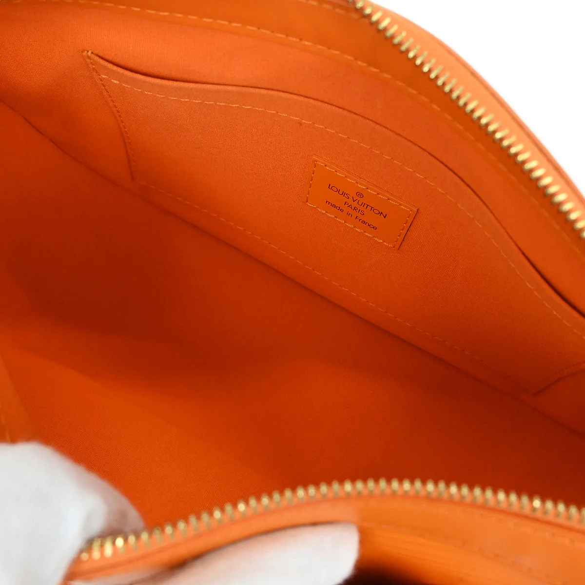 Louis Vuitton Orange Epi Dhanura PM 2way Handbag M5891H - Image 8