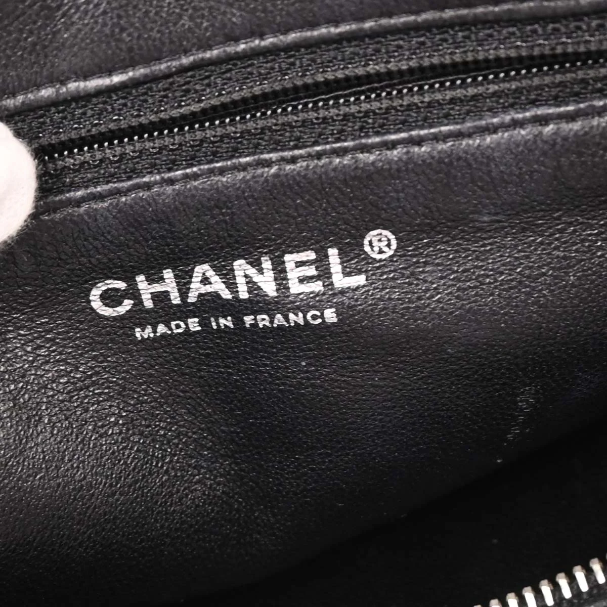 Chanel 2005-2006 Black Lambskin Bowling Bag - Image 9