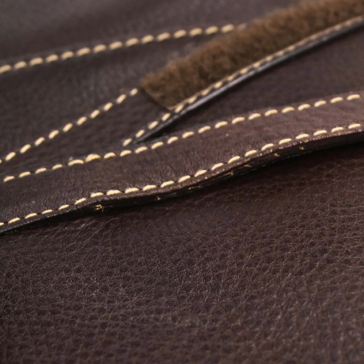 Christian Dior Brown Leather Saddle Handbag - Image 7