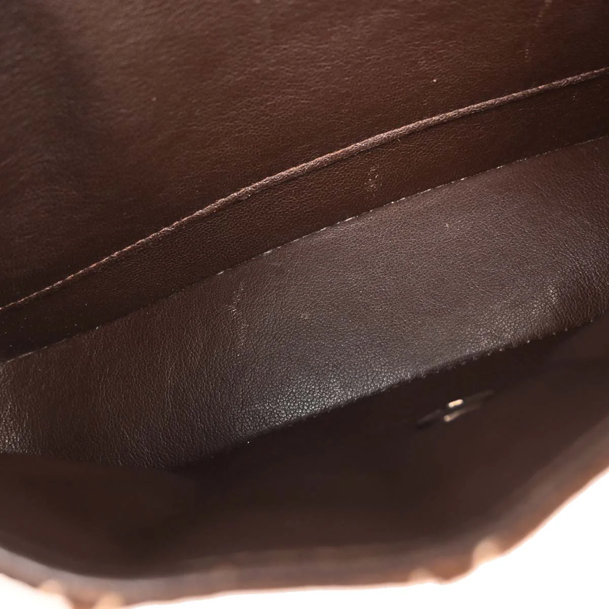 Chanel 2001-2003 Calfskin Wild Stitch Choco Bar Waffle Shoulder Bag - Image 8