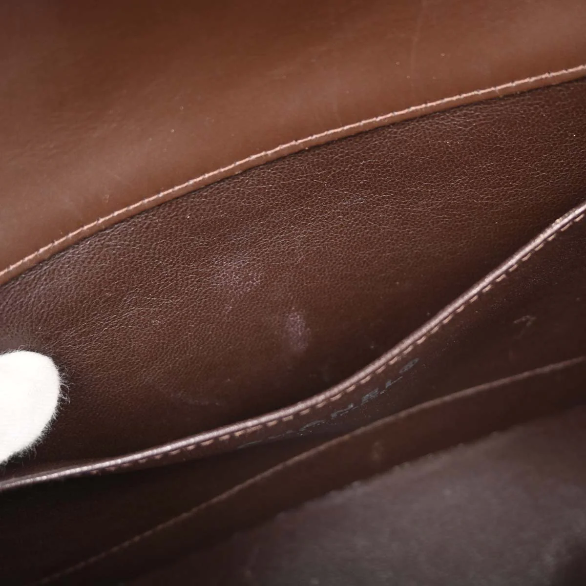 Chanel 2001-2003 Calfskin Wild Stitch Choco Bar Waffle Shoulder Bag - Image 9