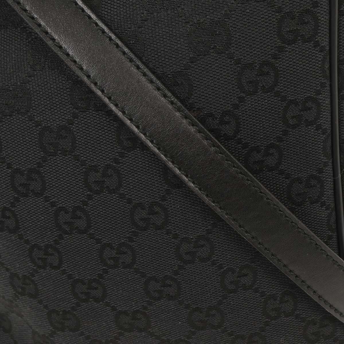 Gucci Black GG Shoulder Bag - Image 3
