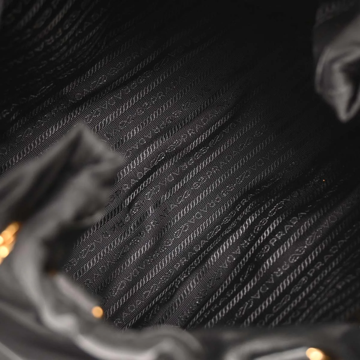 Prada Black Nylon Tote Bag - Image 6