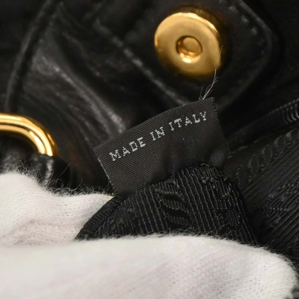 Prada Black Nylon Tote Bag - Image 7