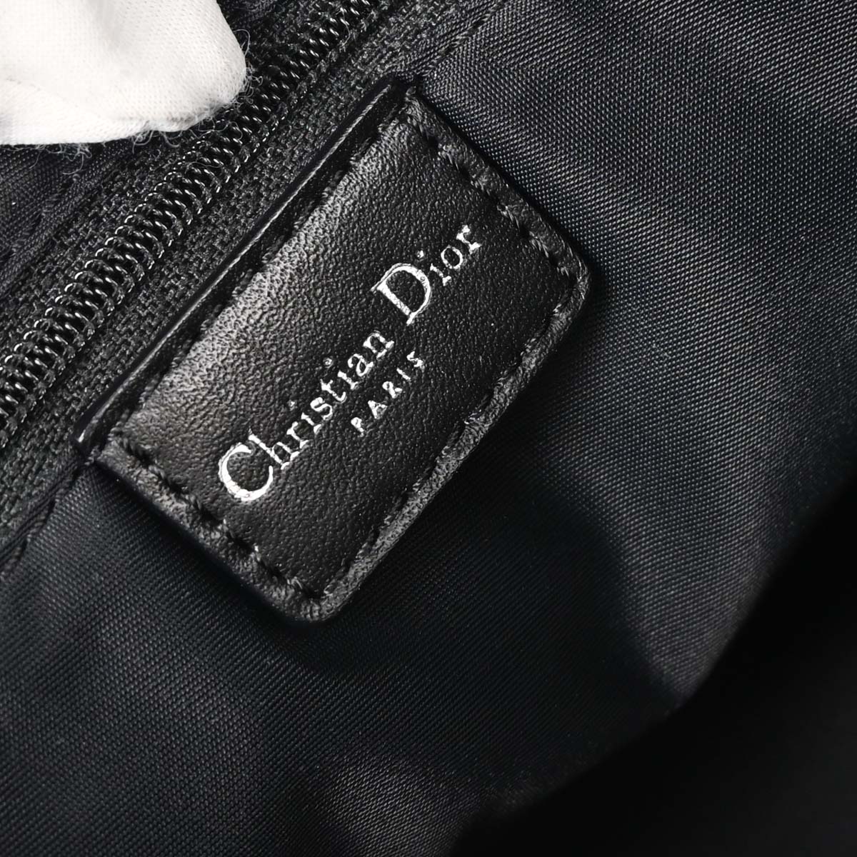Christian Dior Black Trotter Duffle Handbag - Image 9