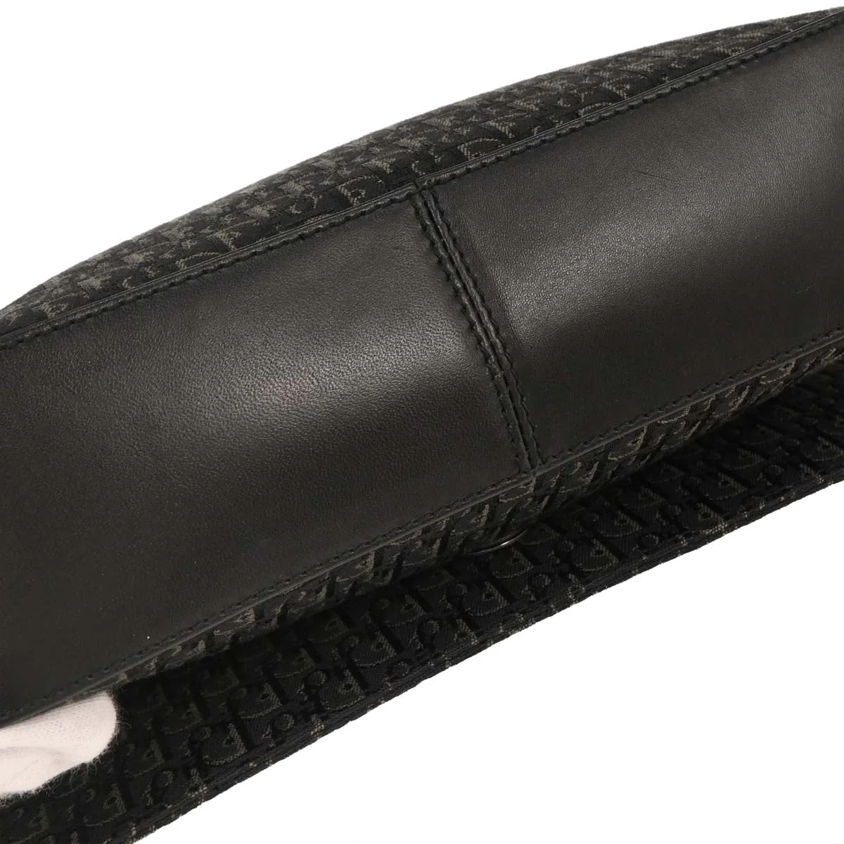 Christian Dior Black Trotter Street Chic Shoulder Bag - Image 4