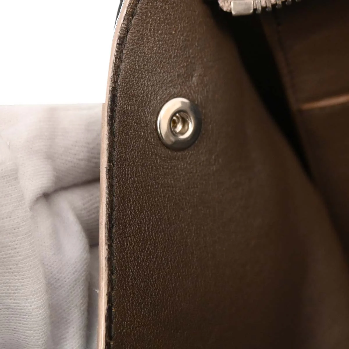 Celine Brown Leather Suede Trapeze 2way Shoulder Handbag - Image 10