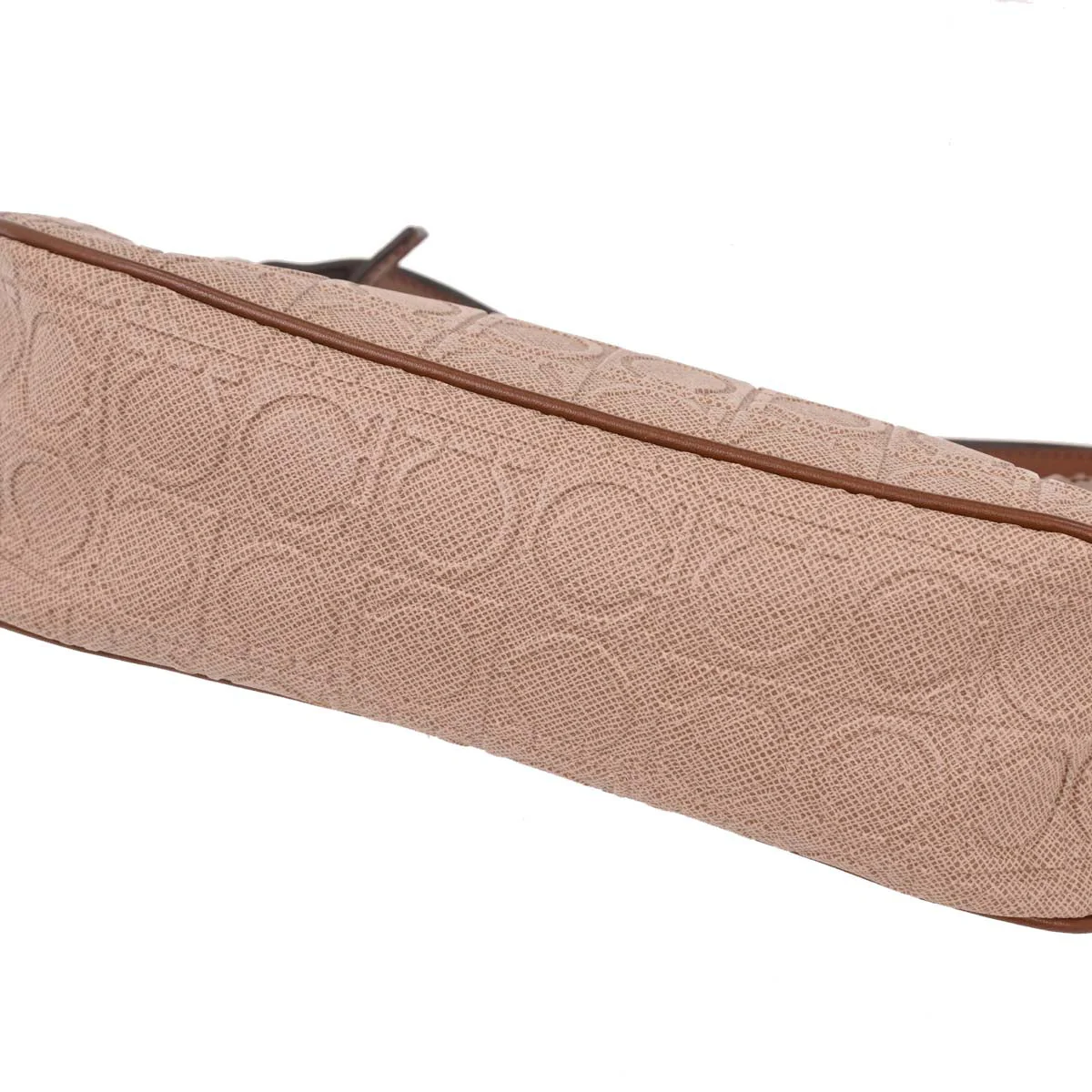 Salvatore Ferragamo Brown Gancini Handbag - Image 5