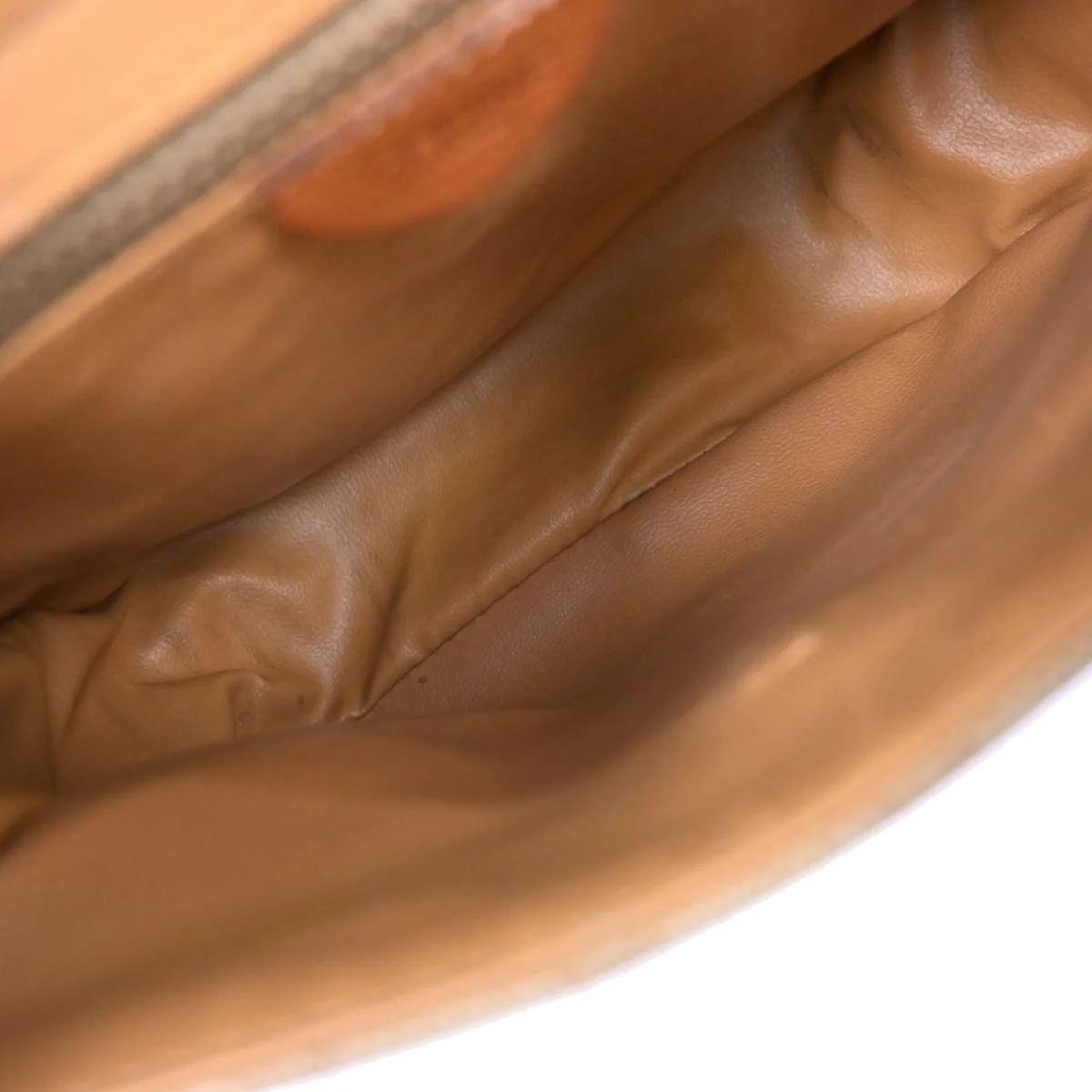 Celine Beige PVC Macadam Shoulder Bag - Image 7