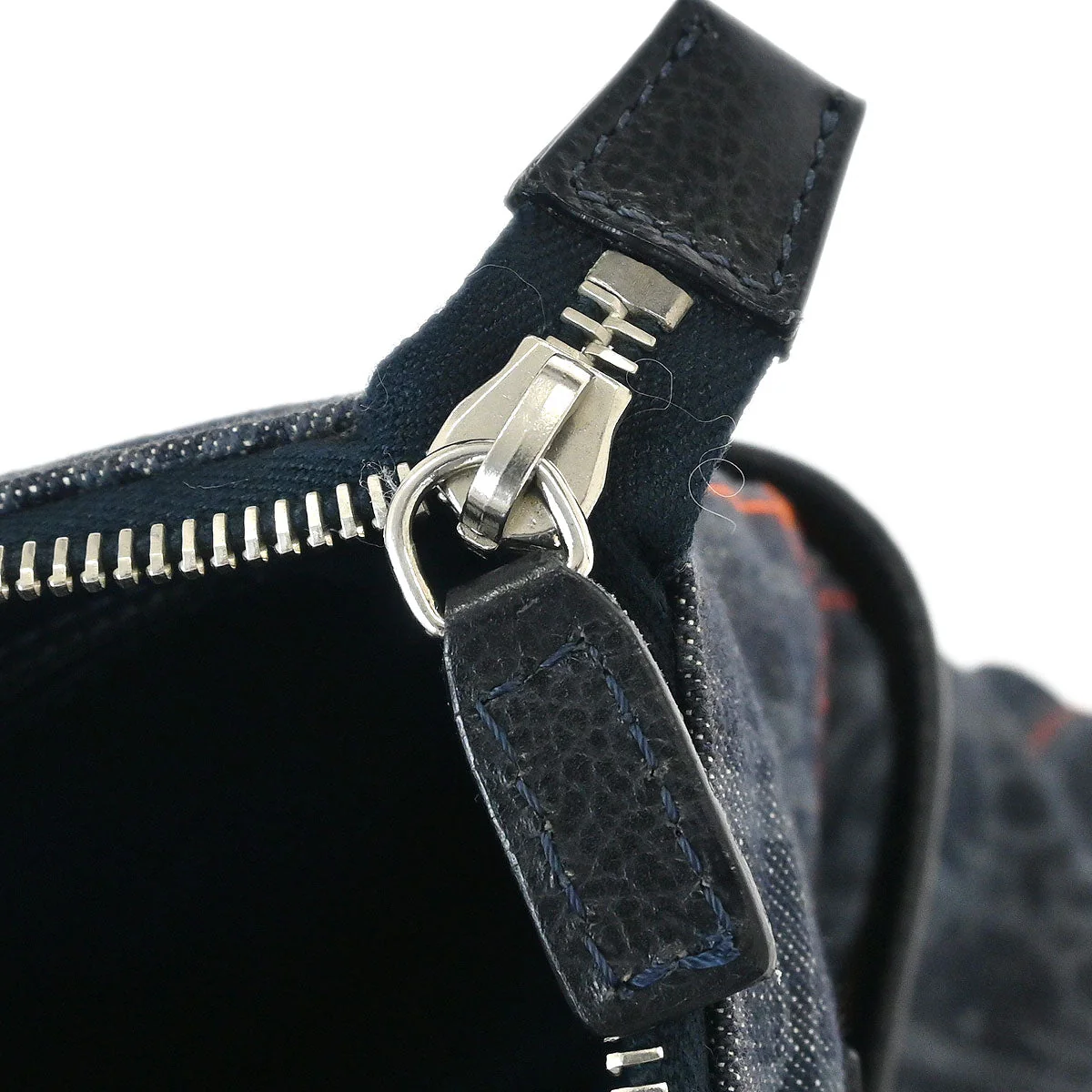 Christian Dior Navy Flight Tote Handbag - Image 7