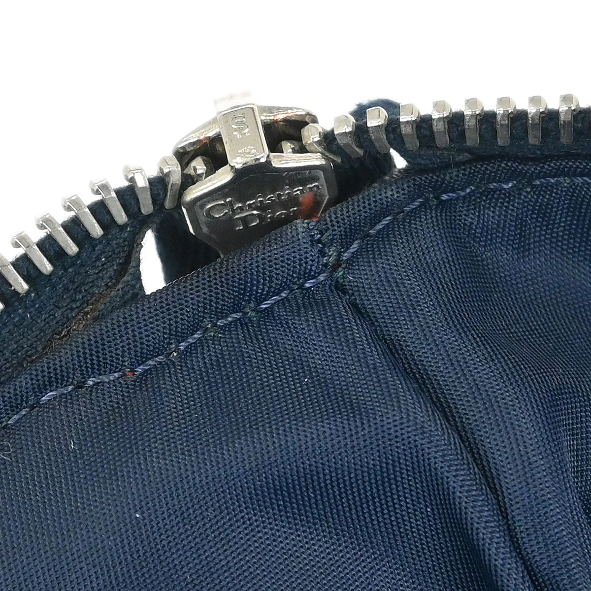 Christian Dior Navy Flight Tote Handbag - Image 9