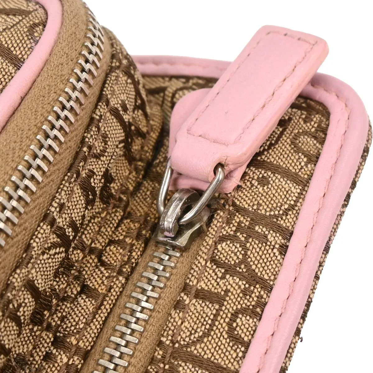 Christian Dior Beige Pink Trotter Street Chic Bum Bag - Image 5