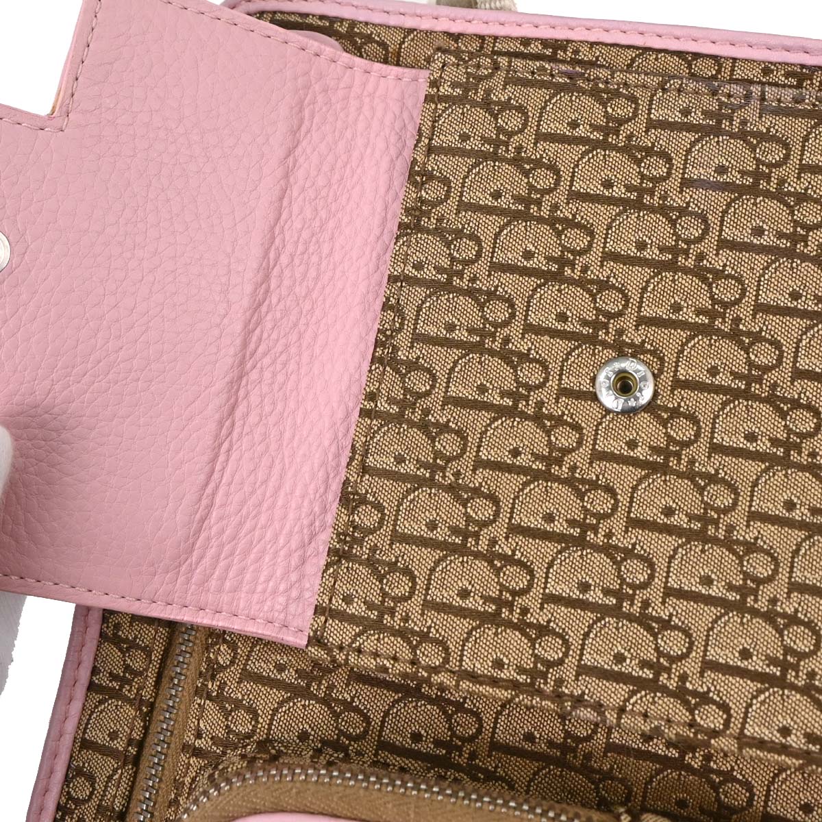 Christian Dior Beige Pink Trotter Street Chic Bum Bag - Image 9