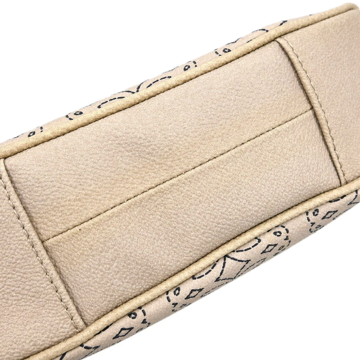 Loewe * Beige Leather Anagram Handbag - Image 3