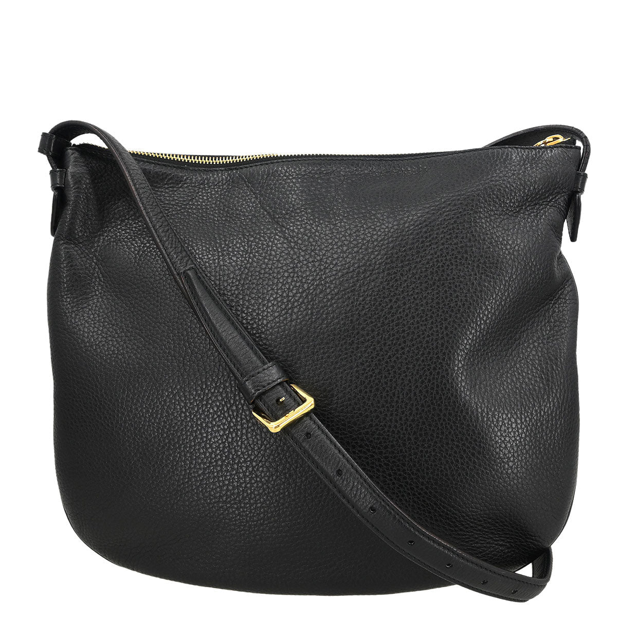 Loewe * Black Leather Heritage Shoulder Bag - Image 2