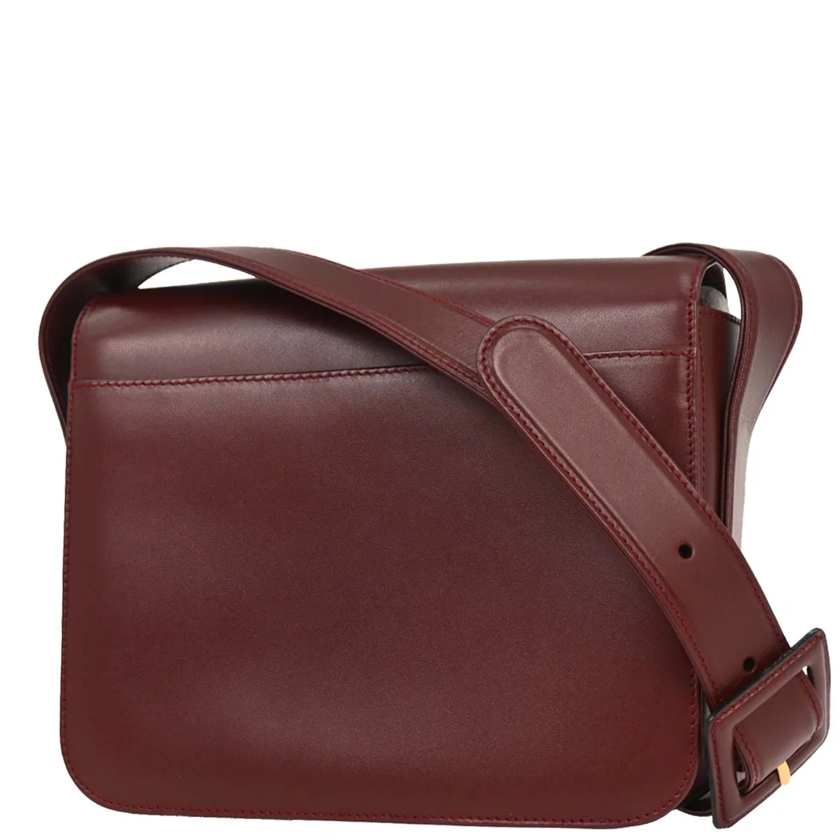 Cartier Bordeaux Leather Must de Cartier Shoulder Bag - Image 2