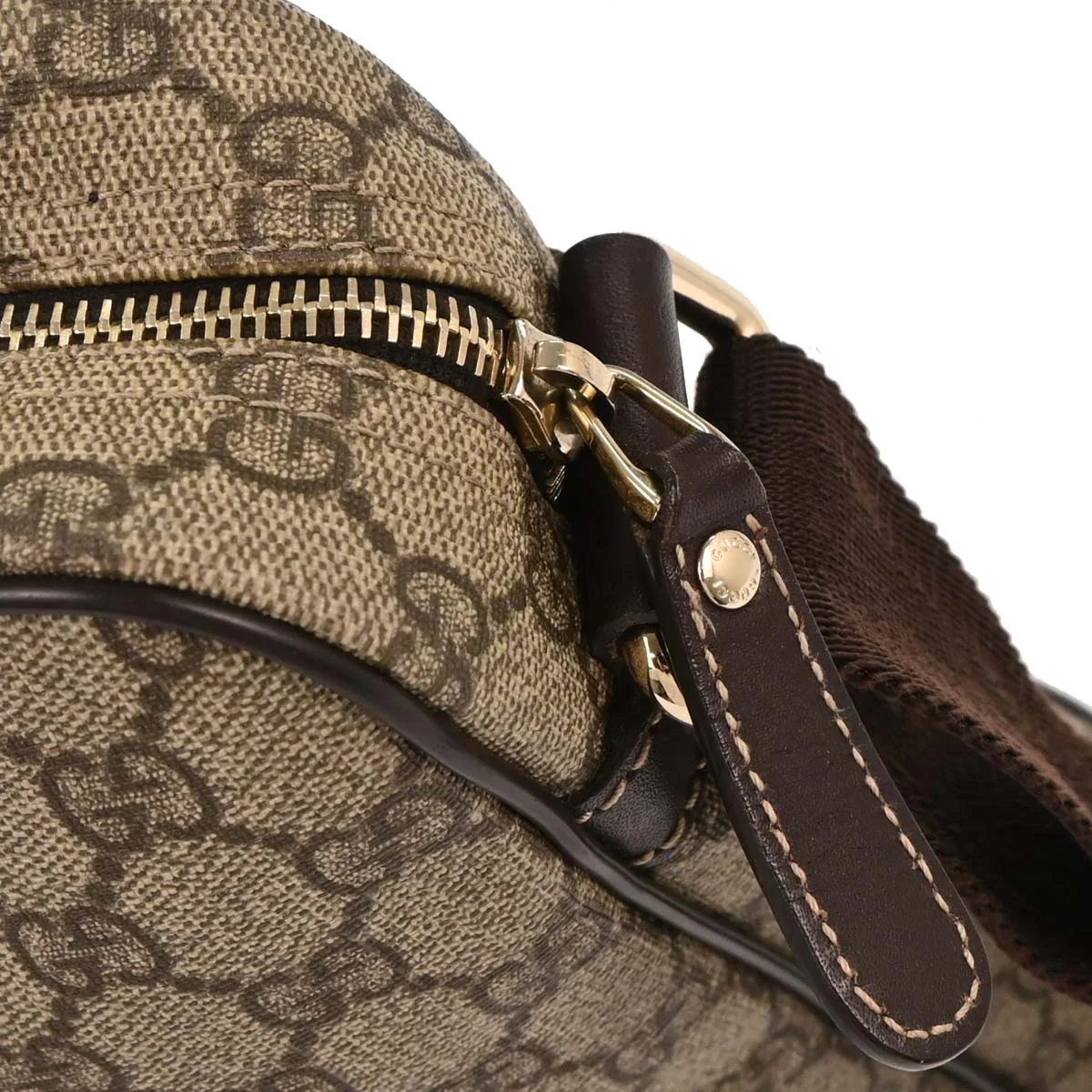 Gucci Brown PVC GG Shoulder Bag - Image 6