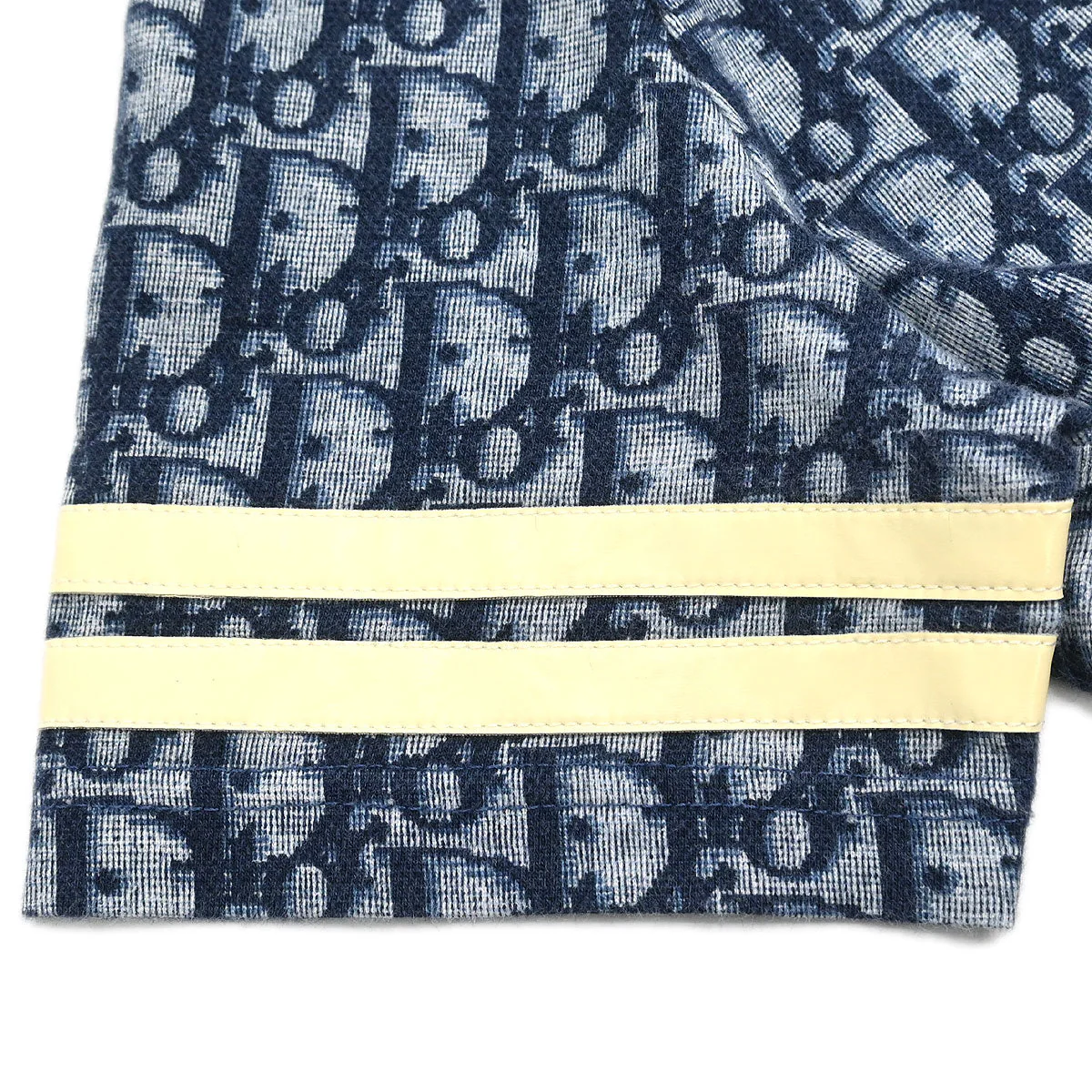 Christian Dior 2002 Setup Suit Top Skirt Navy #36 - Image 4