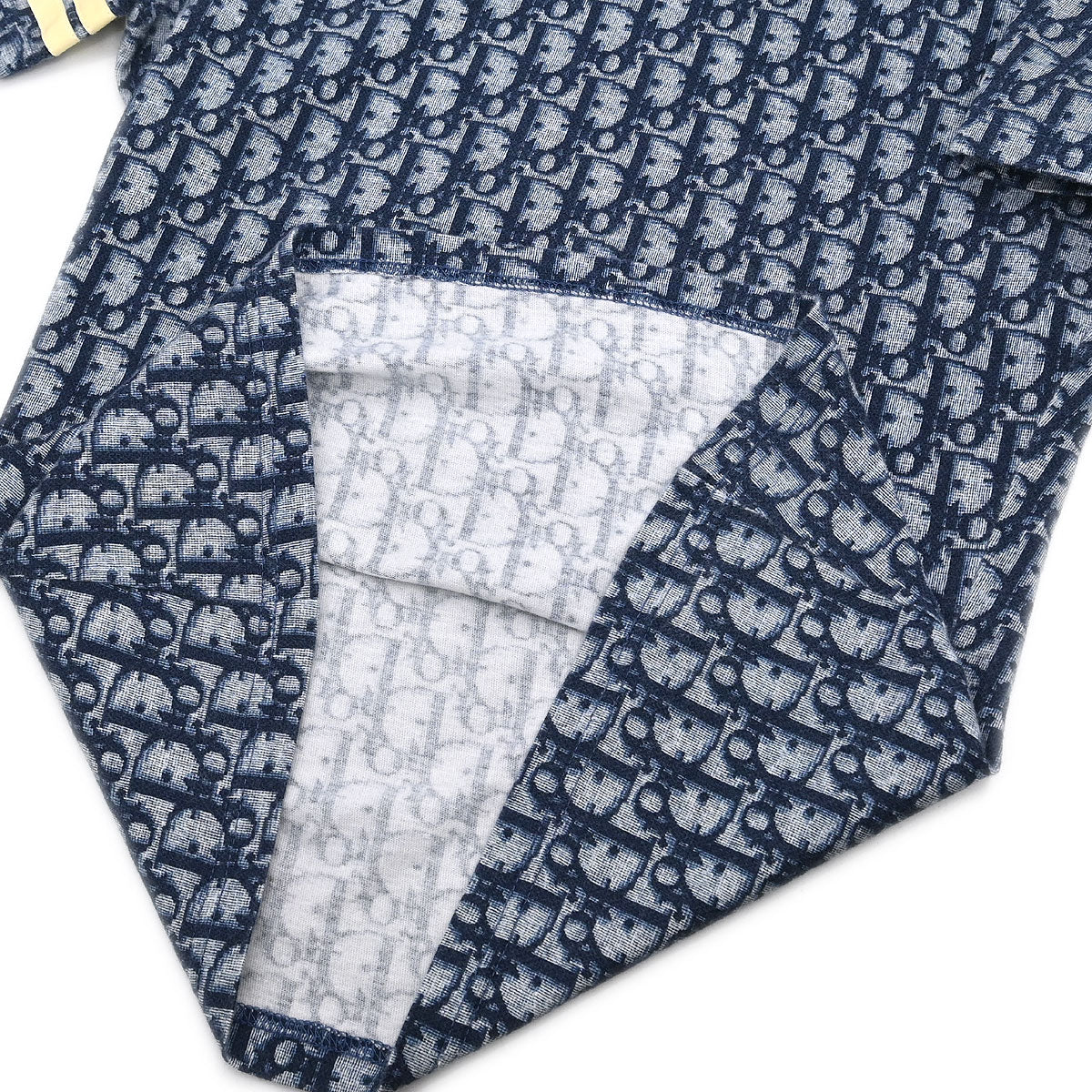 Christian Dior 2002 Setup Suit Top Skirt Navy #36 - Image 5