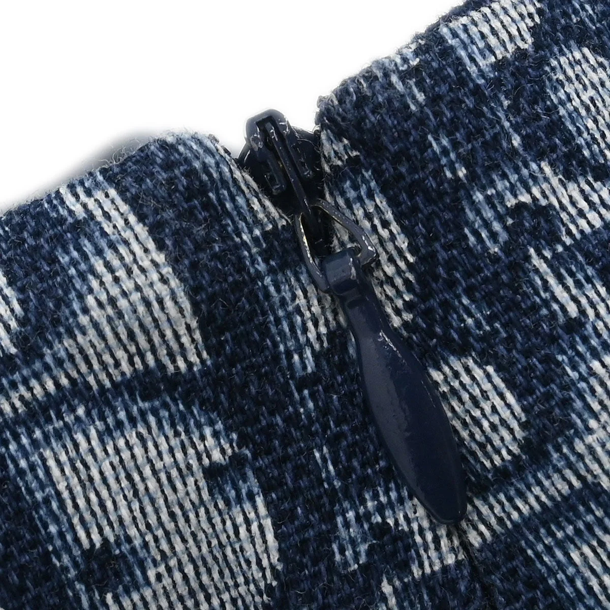 Christian Dior 2002 Setup Suit Top Skirt Navy #36 - Image 8