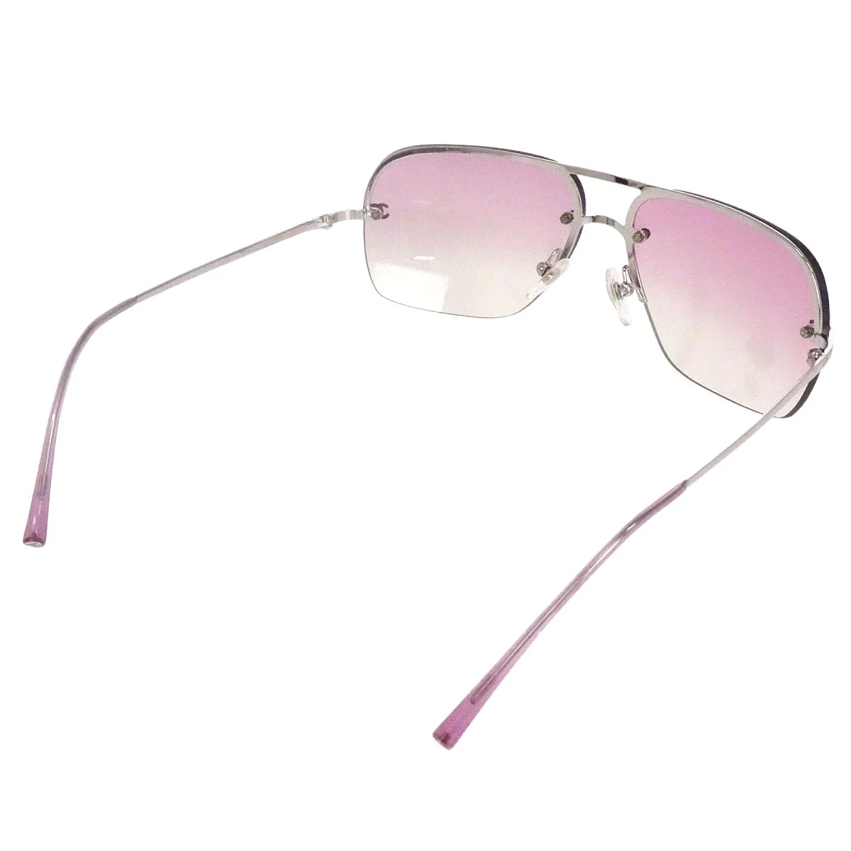 Chanel Sunglasses Eyewear Pink Small Good - Image 2