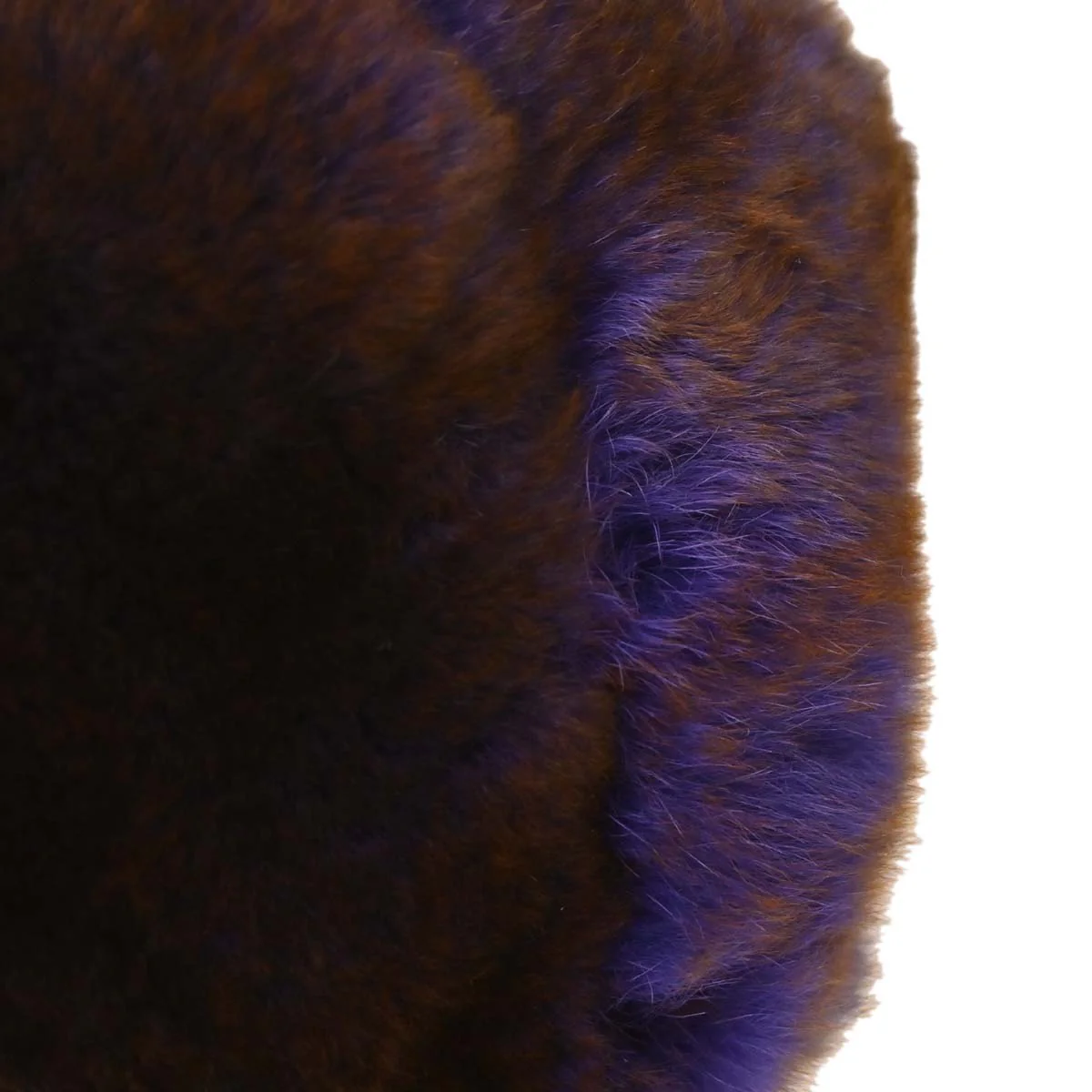 Chanel * 2004-2005 Brown Rabbit Fur Shoulder Bag - Image 4