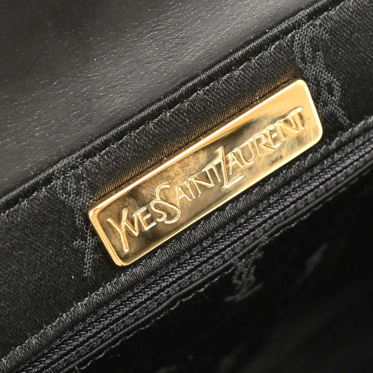 Yves Saint Laurent Black Handbag - Image 9