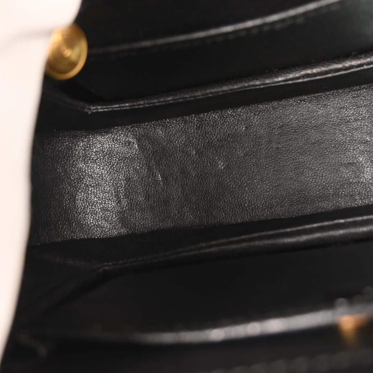 Gucci Black Pigskin Bamboo 2way Shoulder Handbag - Image 8