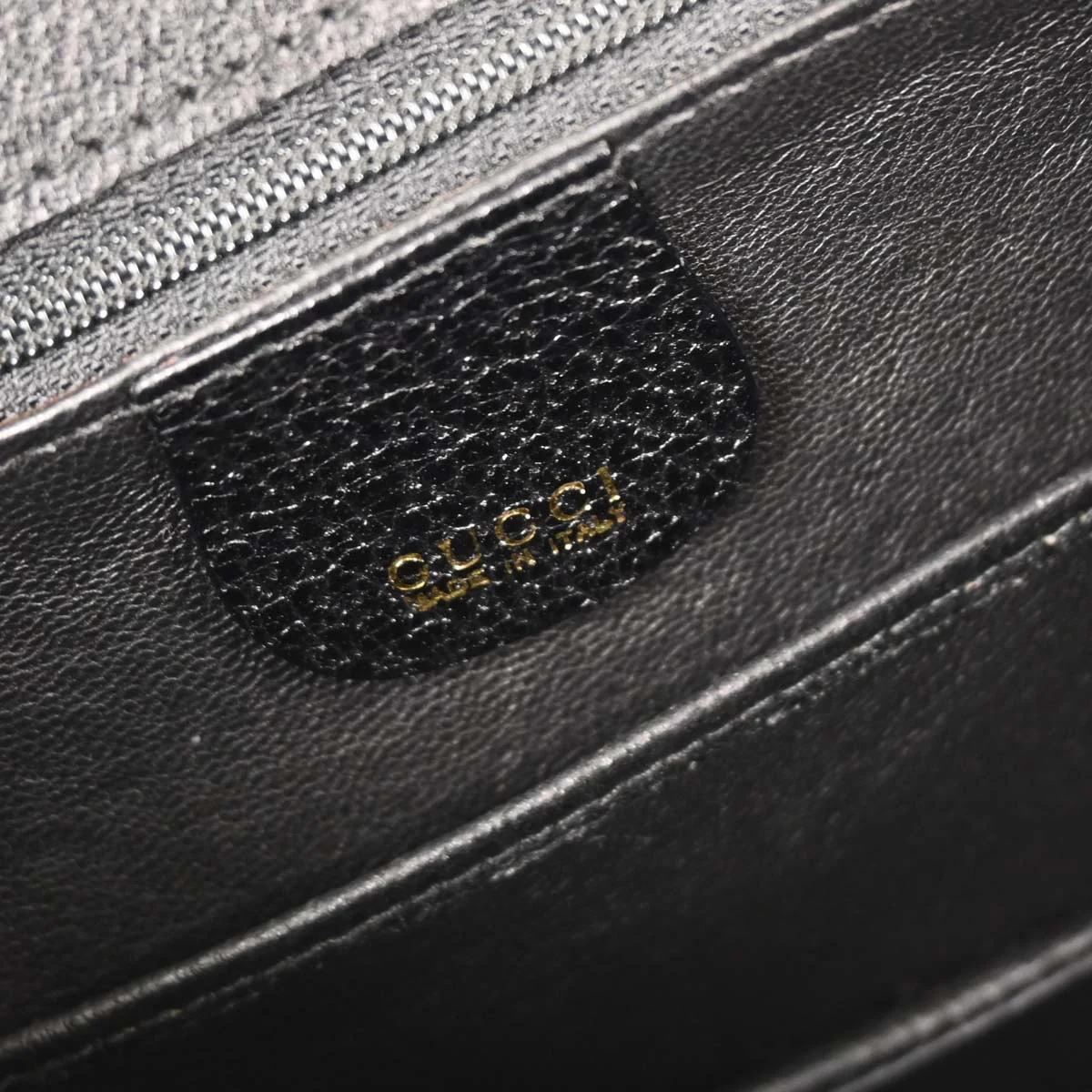 Gucci Black Pigskin Bamboo 2way Shoulder Handbag - Image 9