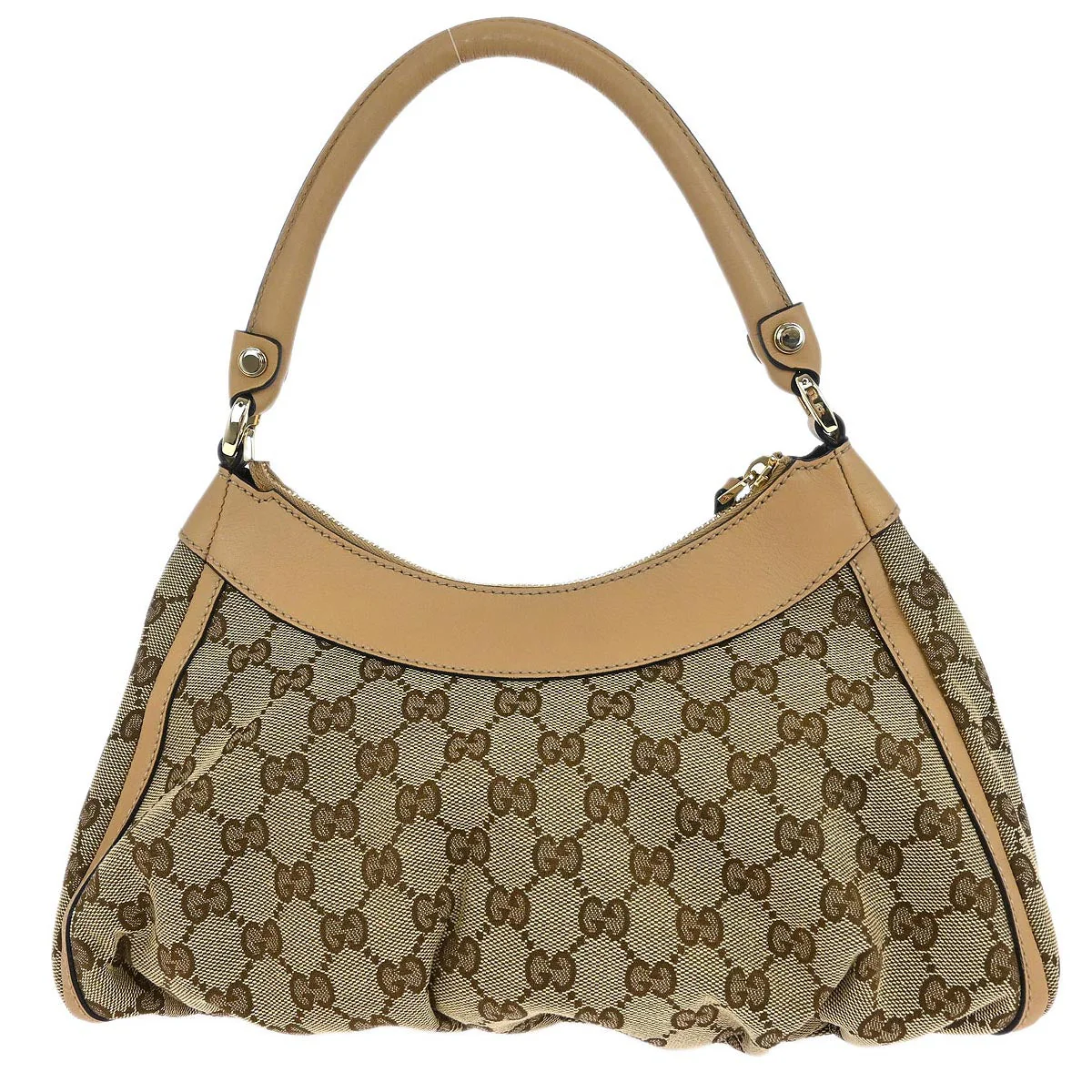 Gucci Beige GG Abbey D Ring Handbag - Image 2