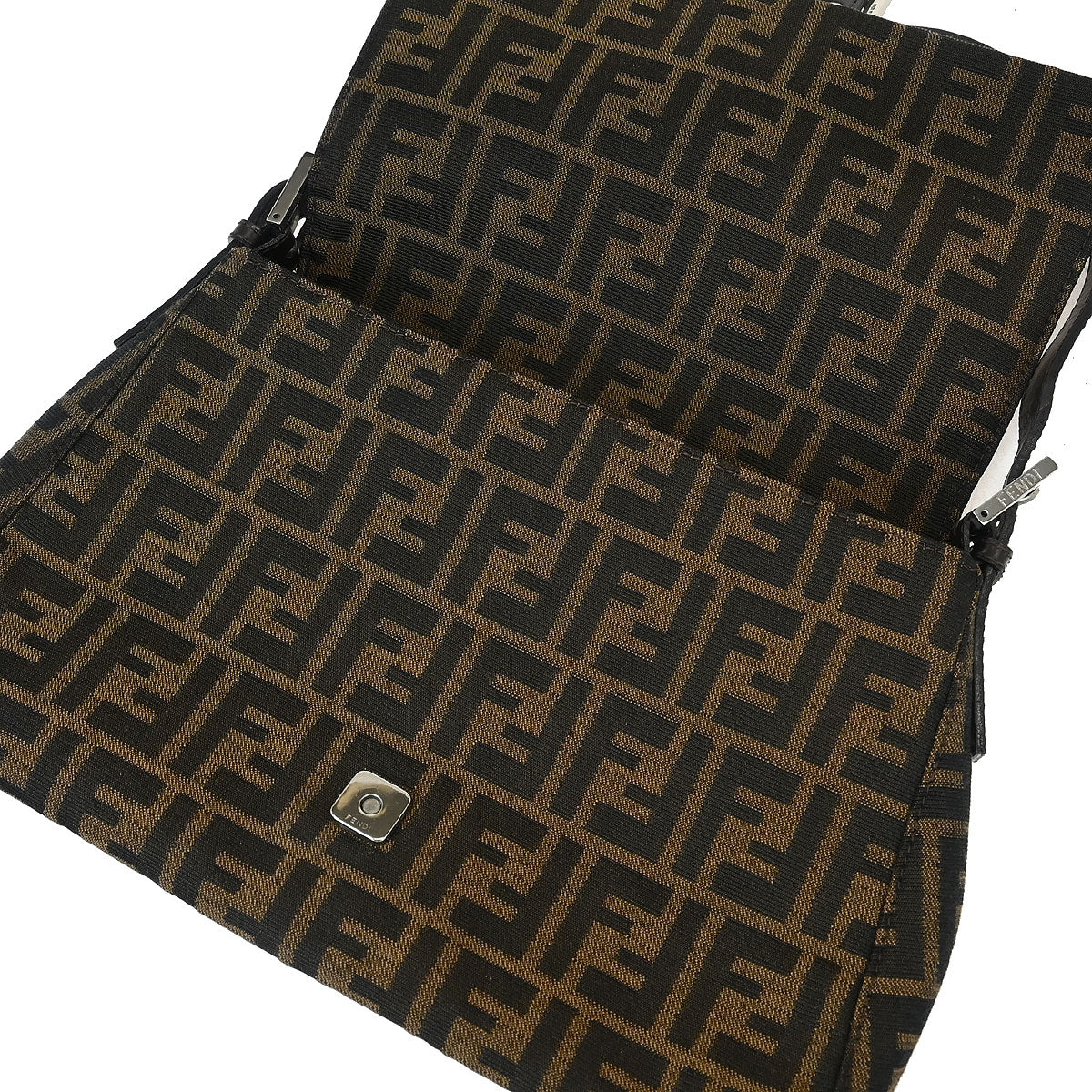 Fendi 2000 Zucca Mamma Baguette Handbag - Image 7