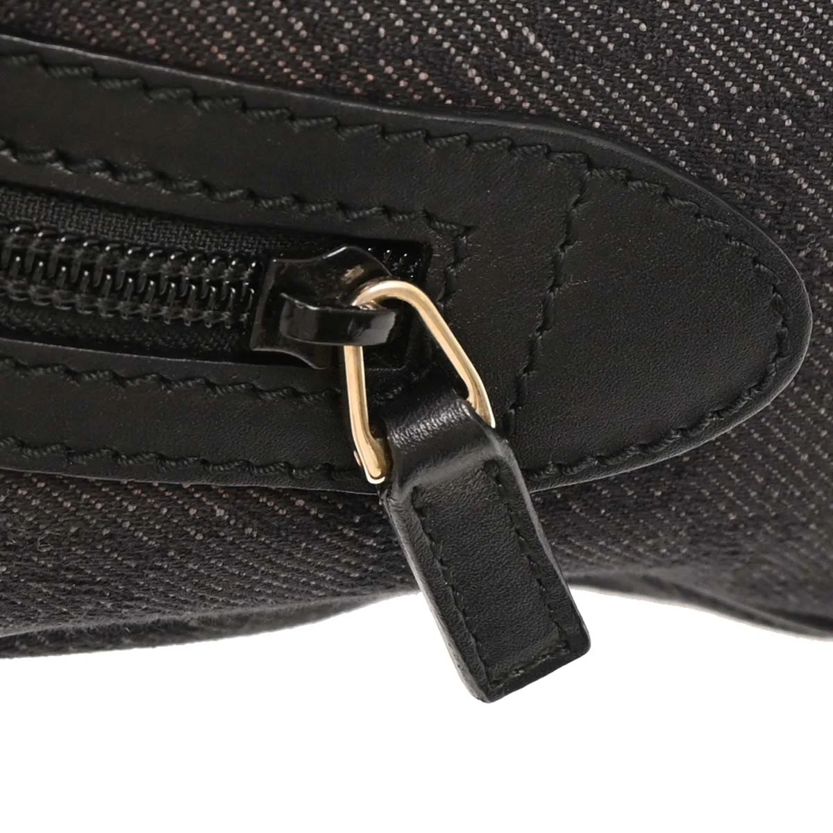 Gucci Black Canvas GG Handbag - Image 6