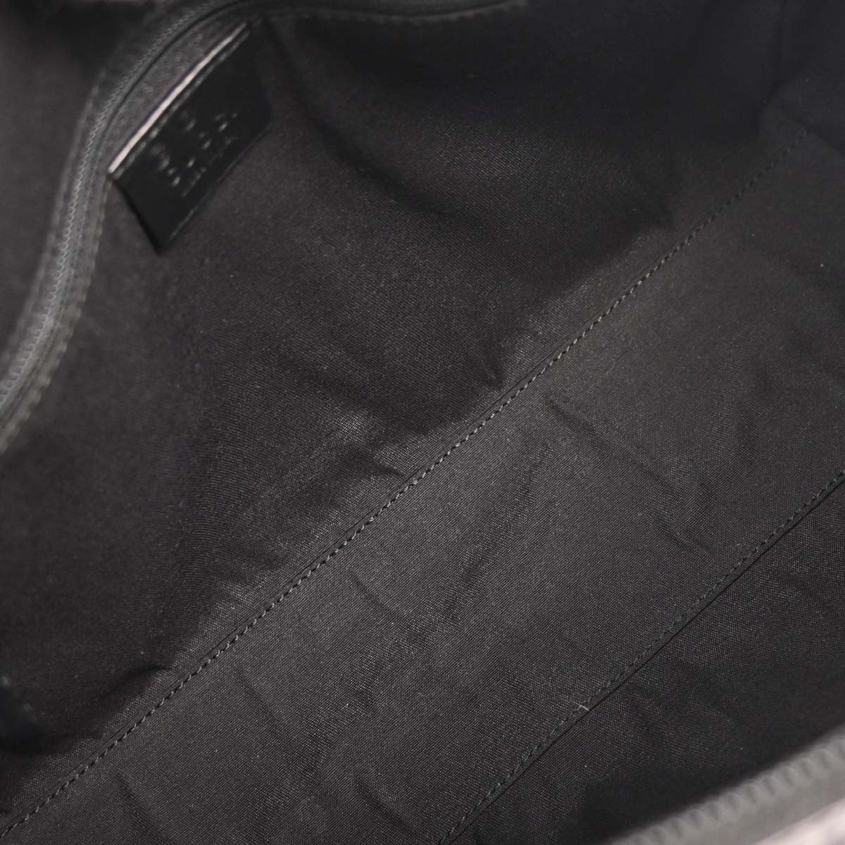 Gucci Black Canvas GG Handbag - Image 7