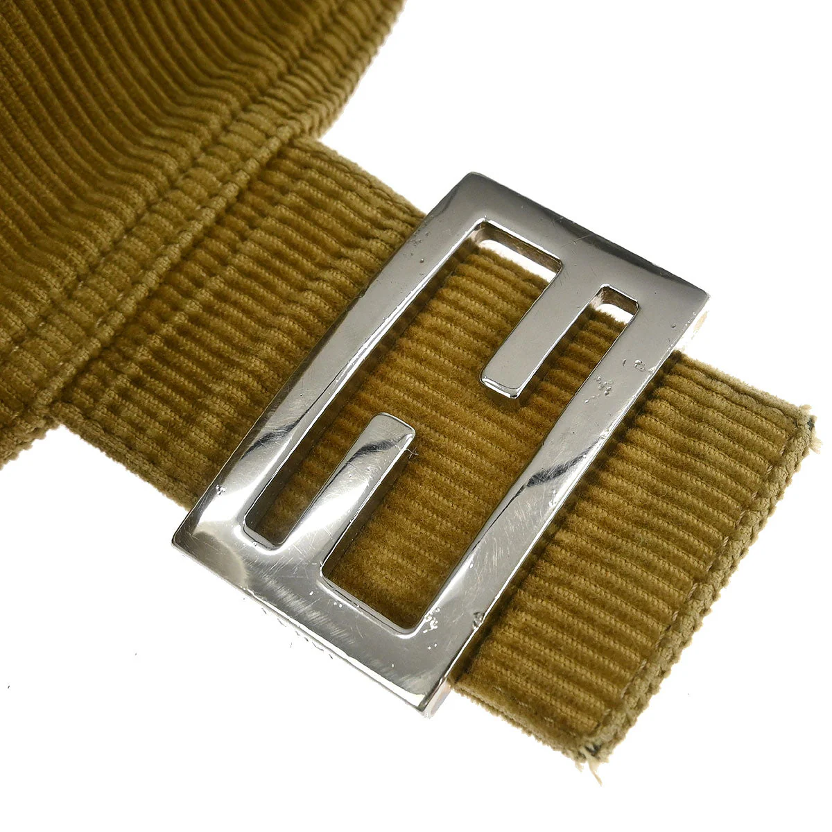Fendi Brown Cotton Handbag - Image 5