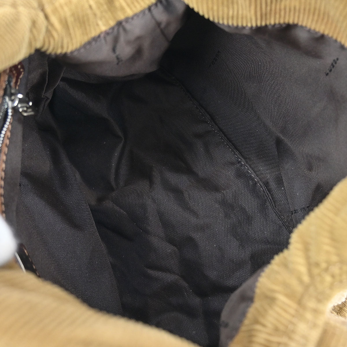 Fendi Brown Cotton Handbag - Image 9