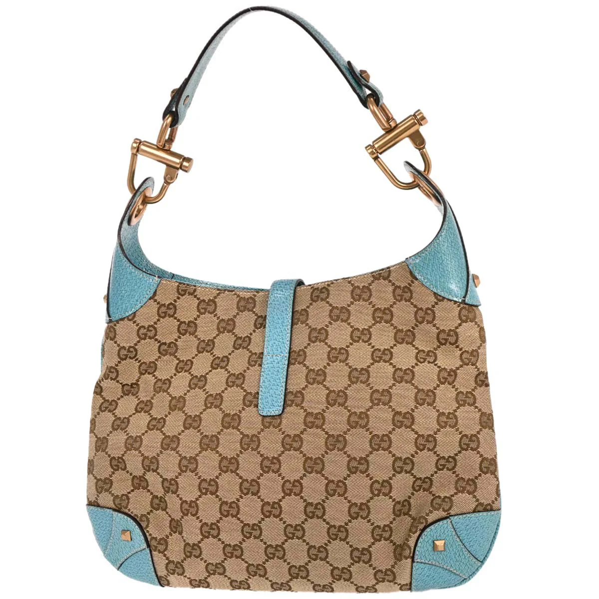 Gucci Beige GG Hobo Handbag - Image 2