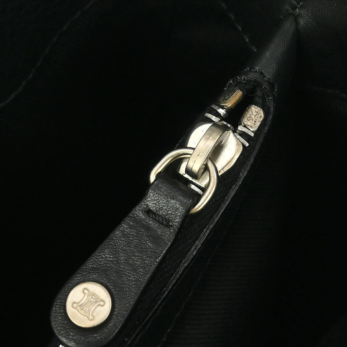 Celine Black Leather Boogie Bag Handbag - Image 9