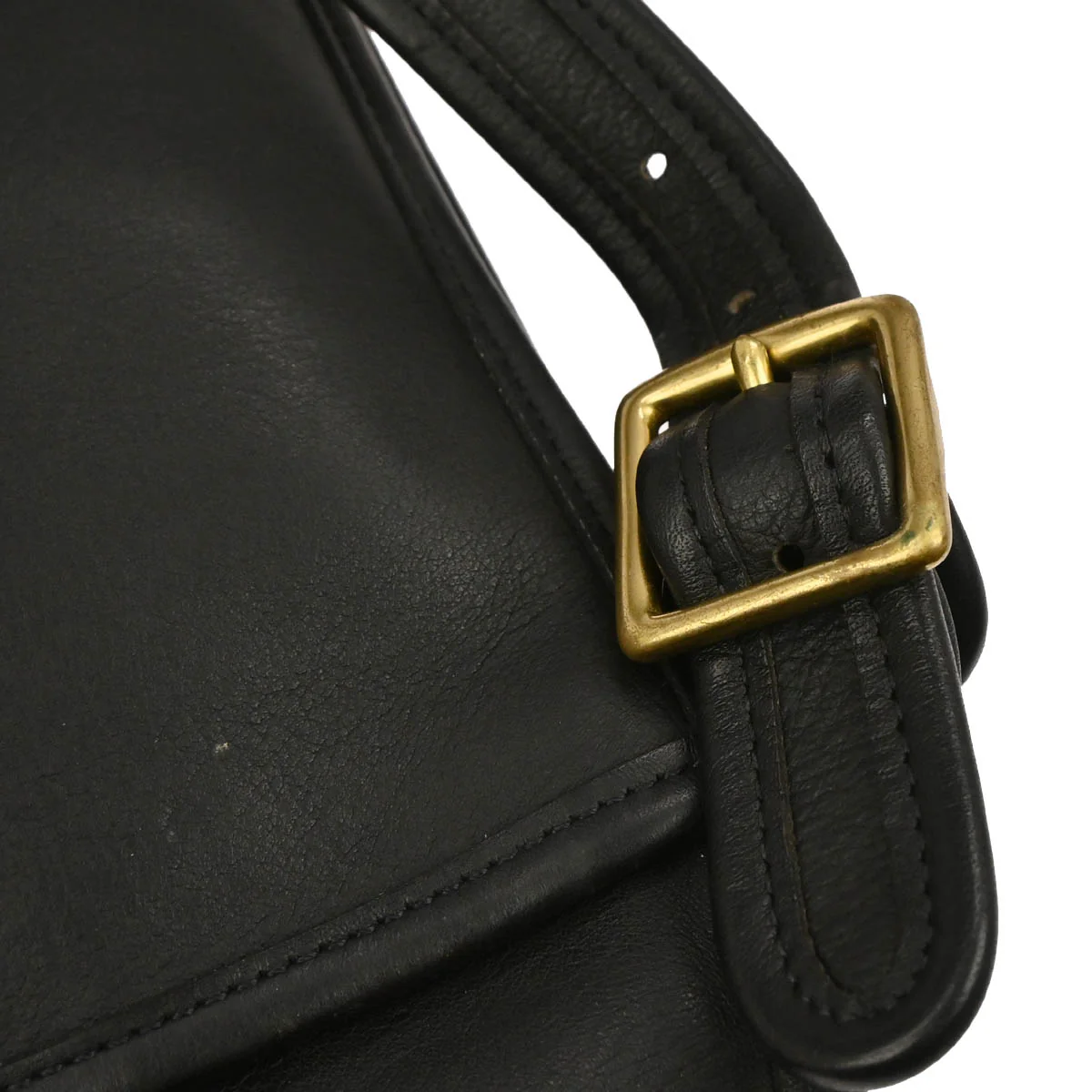 Coach Black Leather Briefcase 2way Shoulder Handbag - Image 4