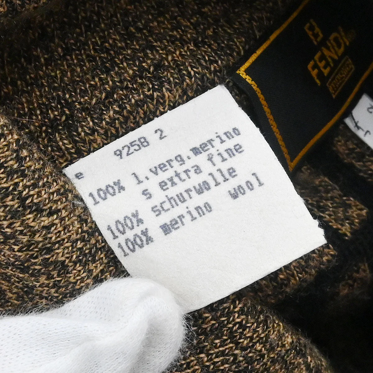 Fendi Sweater Zucca Brown #42 - Image 10