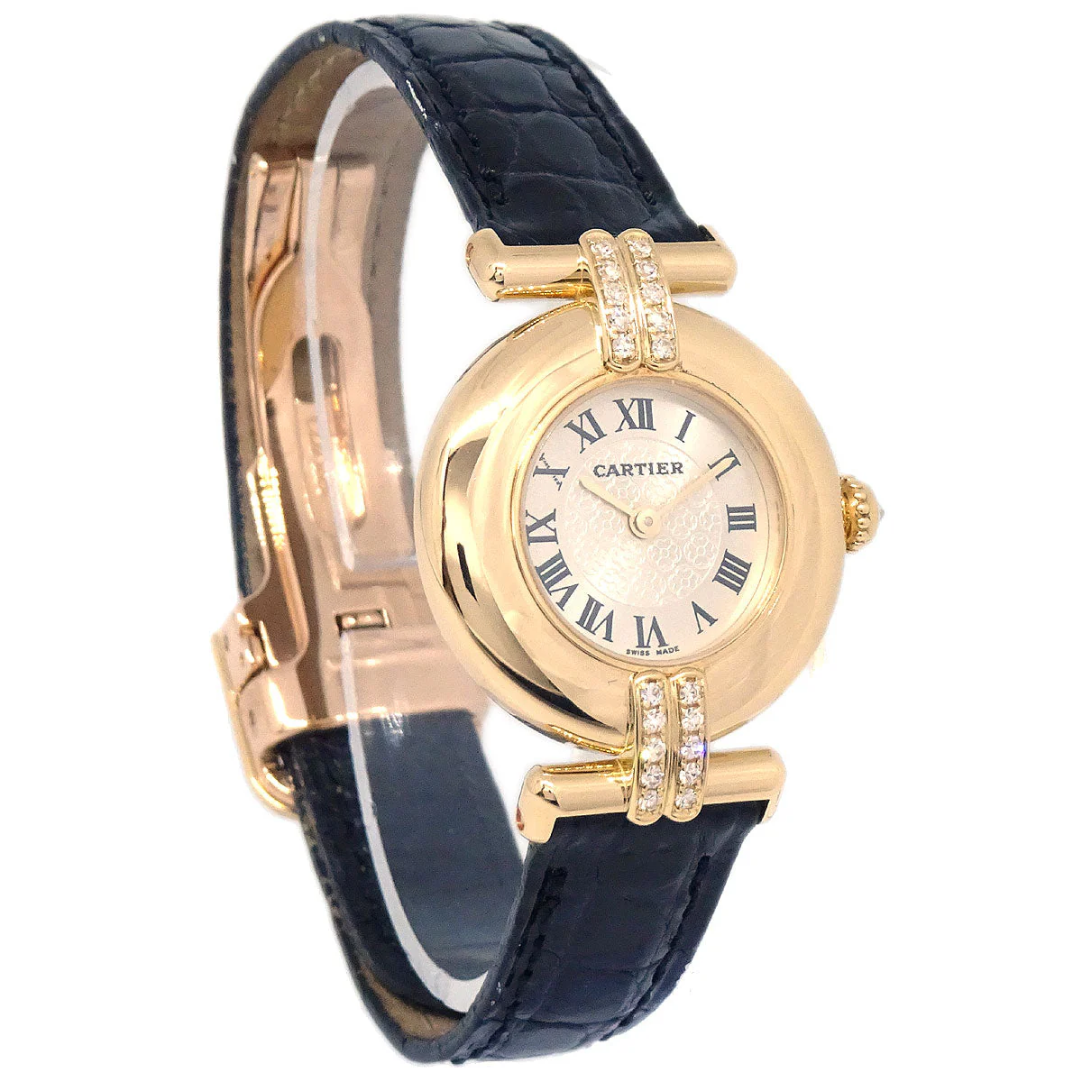 Cartier * Must Colisee Ref.1980 Quartz Watch 18KYG - Image 2