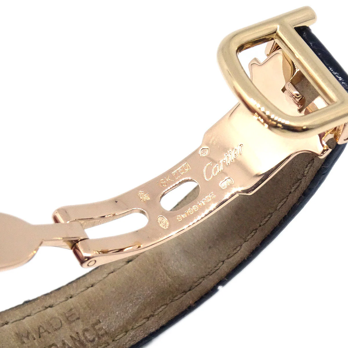 Cartier * Must Colisee Ref.1980 Quartz Watch 18KYG - Image 6