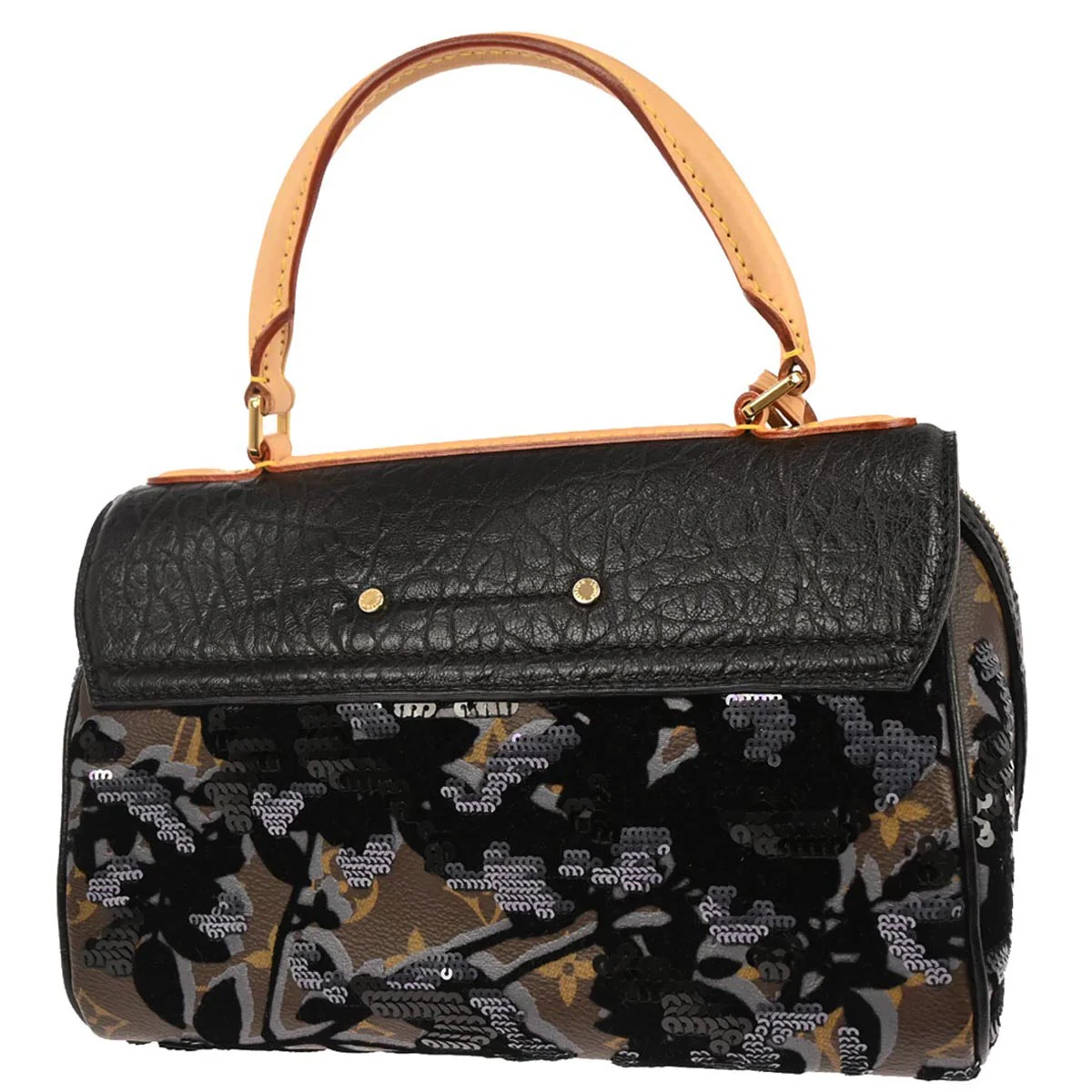 Louis Vuitton Monogram Fleur de Jais Carrousel Handbag M40434 - Image 2