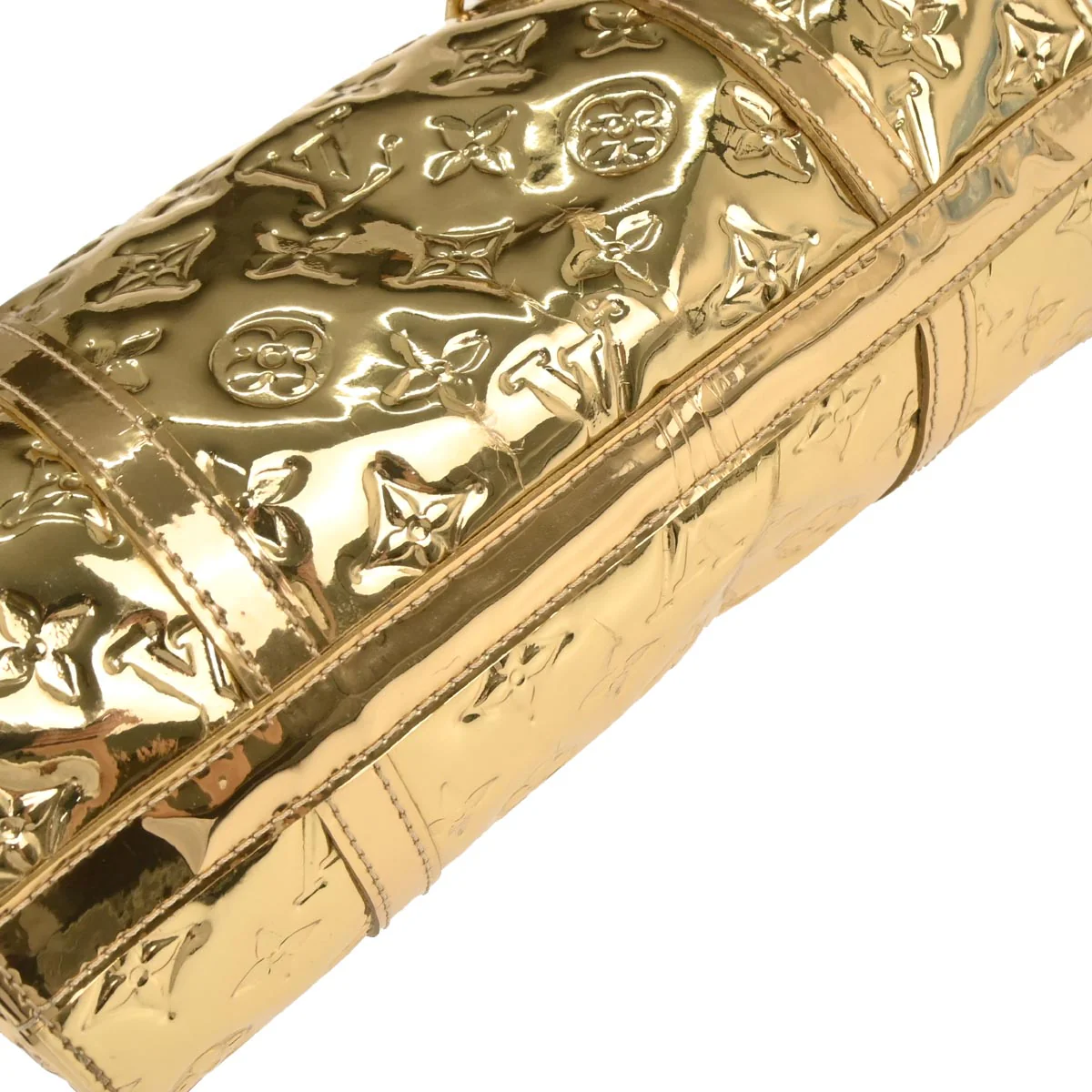 Louis Vuitton Gold Monogram Miroir Papillon Handbag M95270 - Image 5